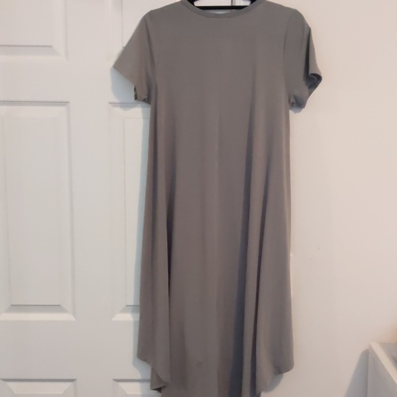 Luluroe Small Carly Grey Dress - Picture 4 of 4
